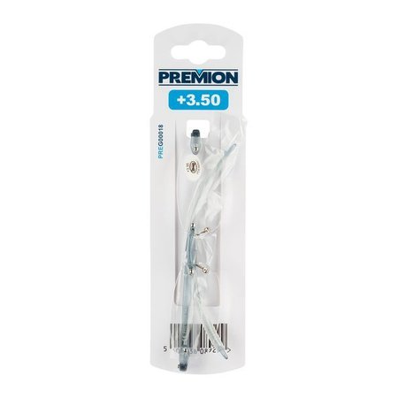 PREMION Leesbril Model 1, Blauw, Sterkte +3.50
