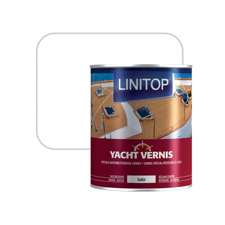 Linitop Yacht Vernis 0,75l Satin Kleurloos