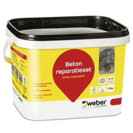 Weber Reparatiebetonmortel 5 kg