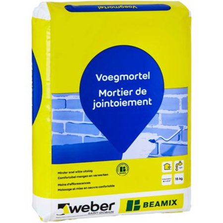 Beamix Voegmortel N°331-2773 Grijs 15kg