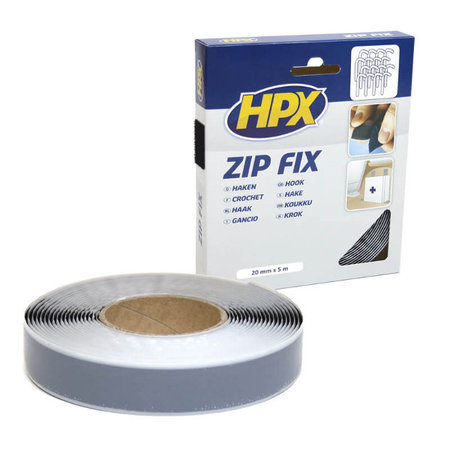 HPX Zip Fix Klittenband (Lus) 20mm x 5m