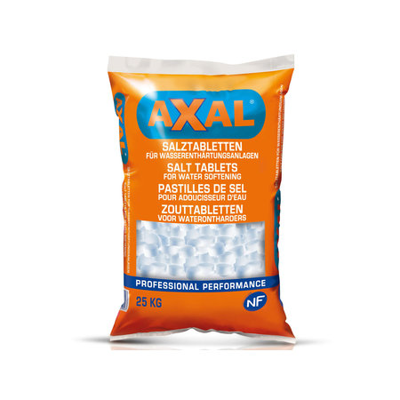 Axal Zouttabletten Voor Waterontharders 25kg