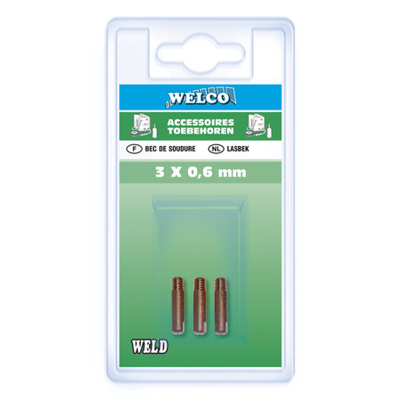 Welco Lasbekken Diameter 0,6mm (3 stuks)