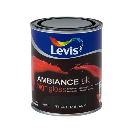 Levis Ambiance Lak High Gloss Stiletto Black 750ml
