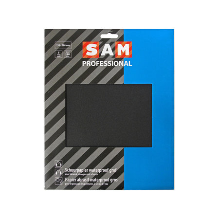 SAM Schuurpapier Professional Waterproof 230x280mm K280 (5x)