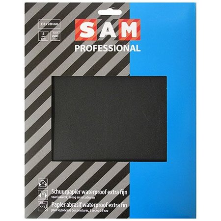 SAM Schuurpapier Professional Waterproof 230x280mm K600 (5x)