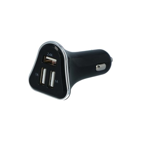 CARPOINT Autolader Triple USB 12/24V 4.4A