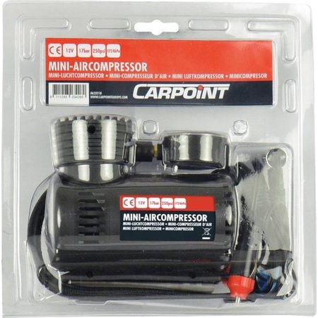 CARPOINT Mini-Bandenpomp/Luchtcompressor