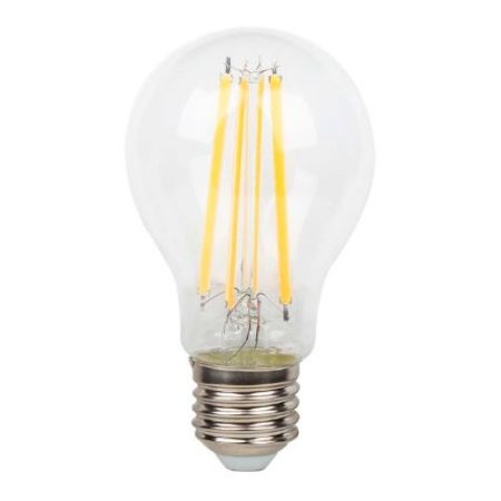 PROLIGHT Classic LED Peerlamp, E27 8.5W Dimbaar, Helder Glas