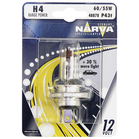 NARVA Autolamp Narva H4 RP50+ 48878 60/55W